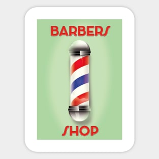 Barbers Shop Sticker